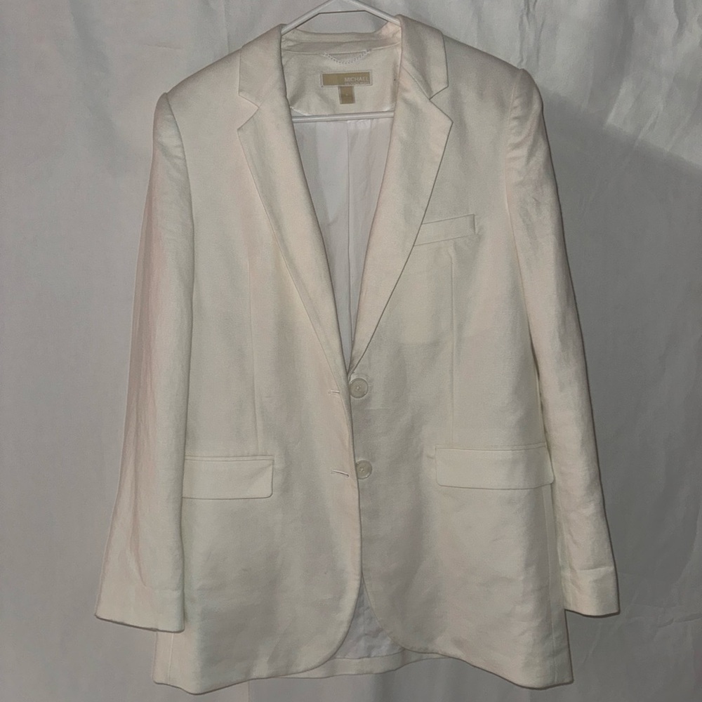 Michael Kors Classic Cream Blazer